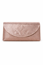 Mirae Metal Mesh Clutch Purse