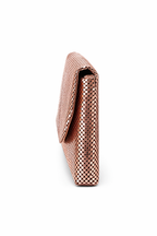 Mirae Metal Mesh Clutch Purse