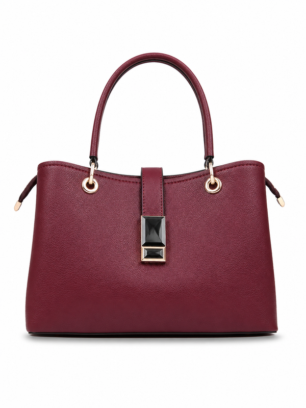 Mirae Royal Burgundy Handbag