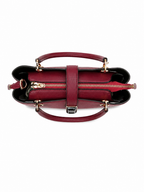 Mirae Royal Burgundy Handbag