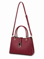Mirae Royal Burgundy Handbag