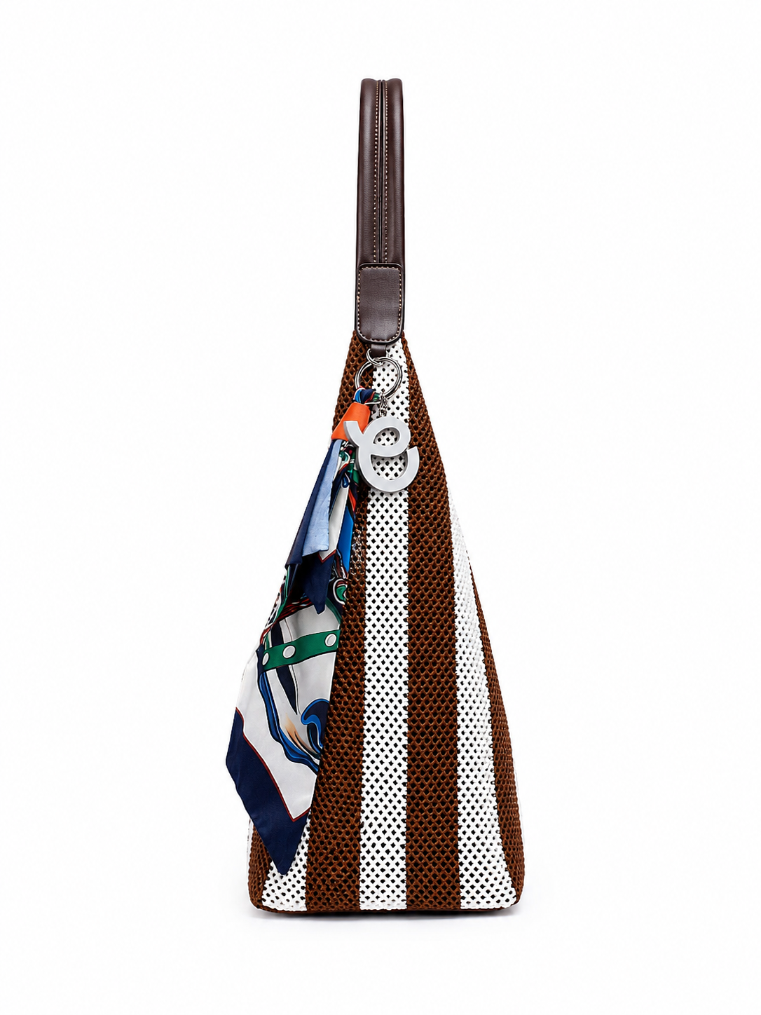 Mirae Crochet-knit Shoulder Bag