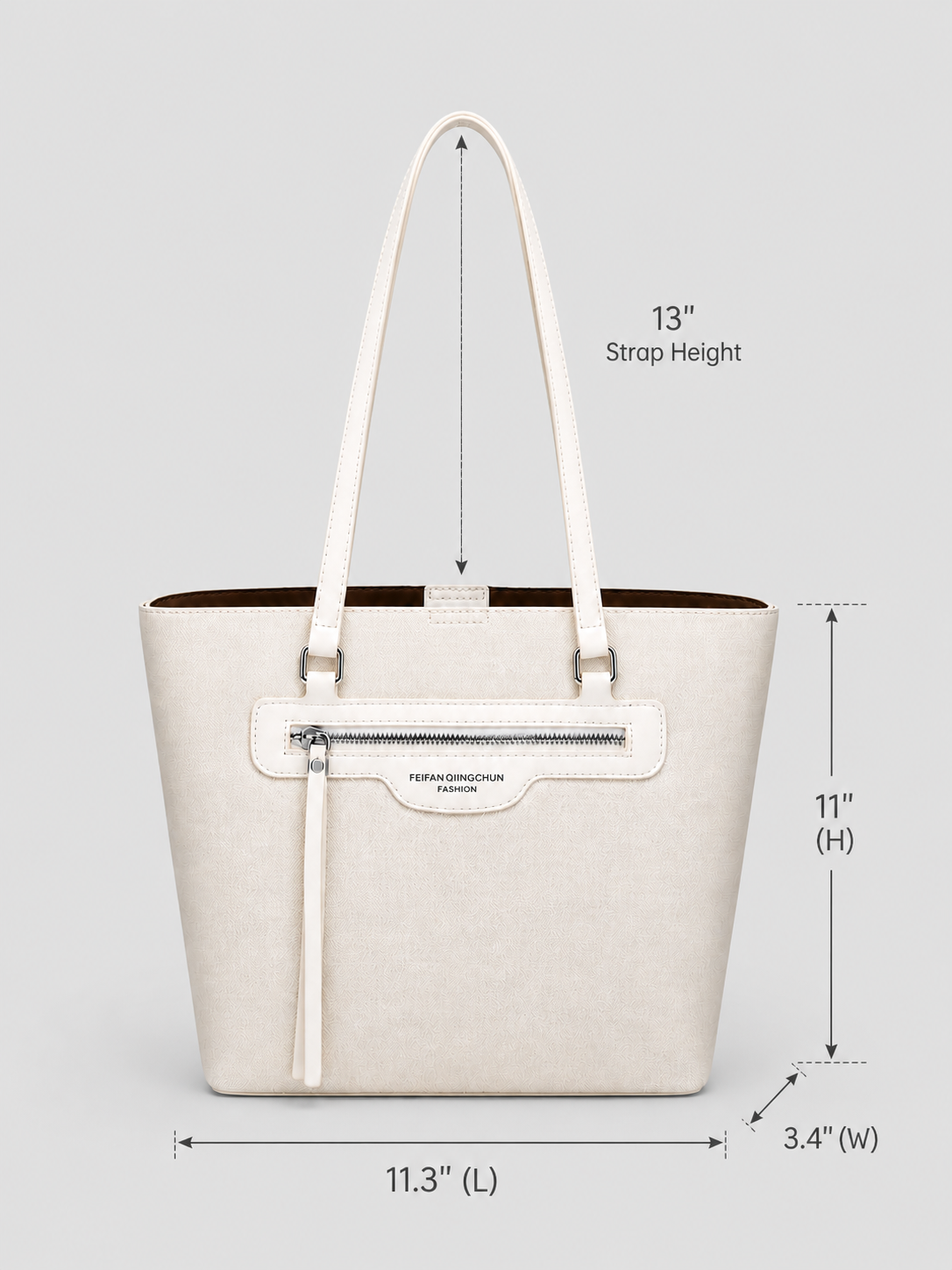 Mirea Ivory Muse Tote Bag