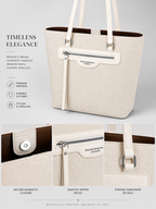 Mirea Ivory Muse Tote Bag