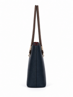 Mirae Icon Navy Tote Bag