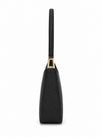 Mirae Black Baguette Bag