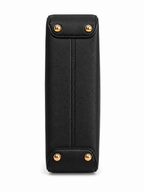 Mirae Black Baguette Bag