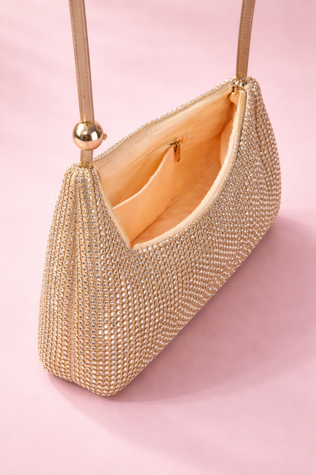 Mirae Rhinestone Evening Bag