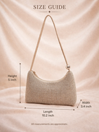 Mirae Rhinestone Evening Bag
