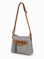 Mirae Dual-Tone Classic Handbag