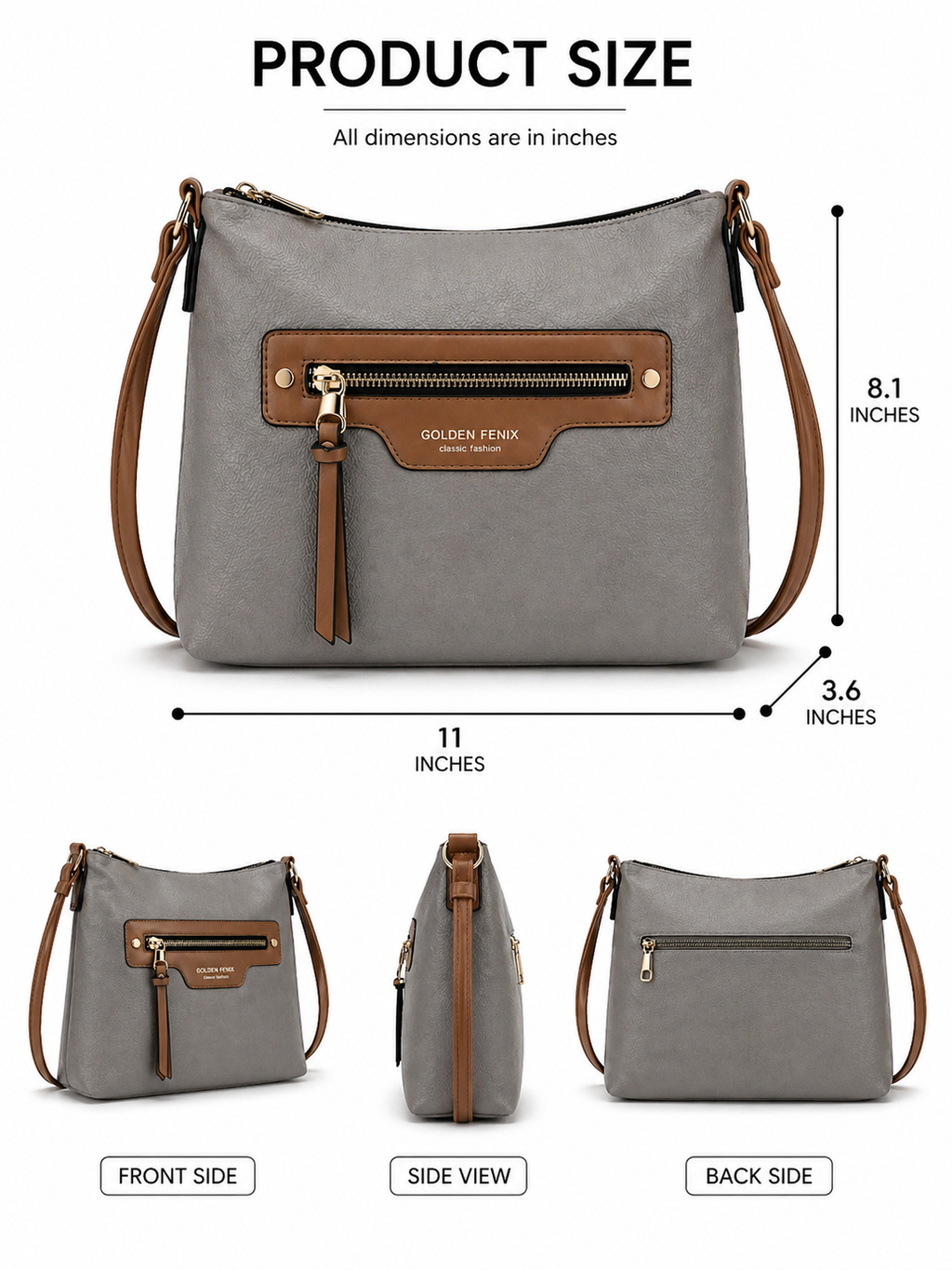 Mirae Dual-Tone Classic Handbag