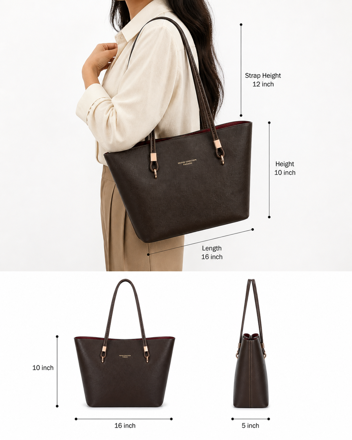 Mirae Espresso Classic Tote Bag