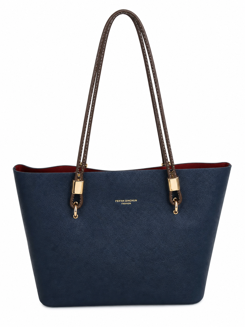 Mirae Icon Navy Tote Bag