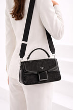Mirae Chic Black Handbag